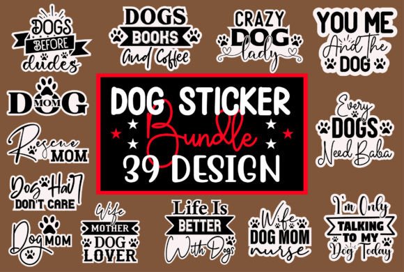 Dog Sticker SVG Design: A Designer's Review for Embroidery