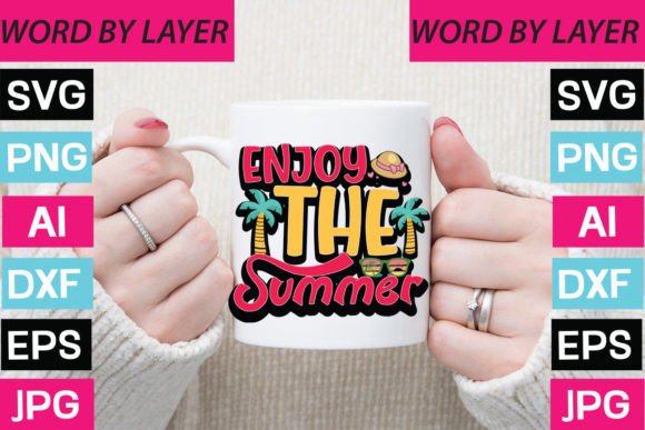 Enjoy the Summer Sticker Design: A Pro Review