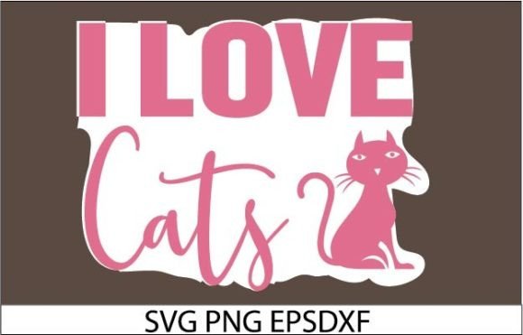 I LOVE CATS STICKER DESIGNA: A Designer's Review