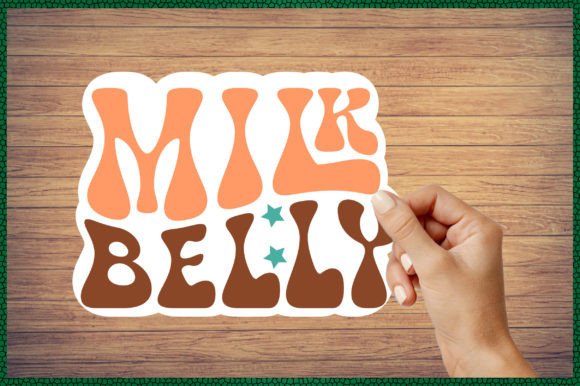 Milk Belly Sticker SVG: A Designer's Review for Embroidery