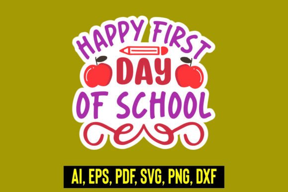 Review: Happy First Day of School Design for Embroidery