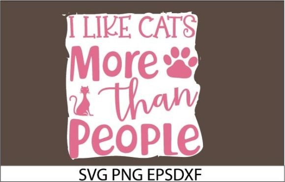 Review: I Like Cats More Than People STICKER DE for Embroidery
