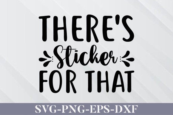 Review: There's Sticker for That SVG for Embroidery