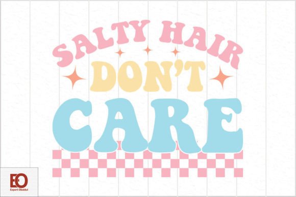 Salty Hair Don't Care: A Designer's Take on Retro Summer SVG