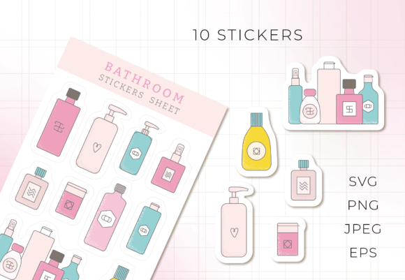 Stickers Sheet BATHROOM: A Designer's Real-World Review