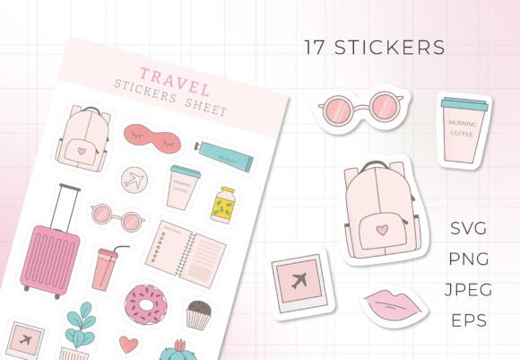 Stickers Sheet TRAVEL Svg: A Designer's Field Test