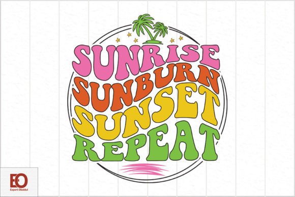 Sunrise Sunburn Review: A Retro Summer Design for Stitchers
