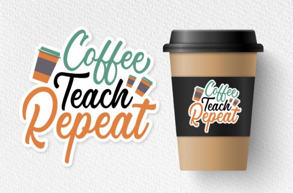 Teach Coffee Repeat SVG: A Designer's Review for Stitchers